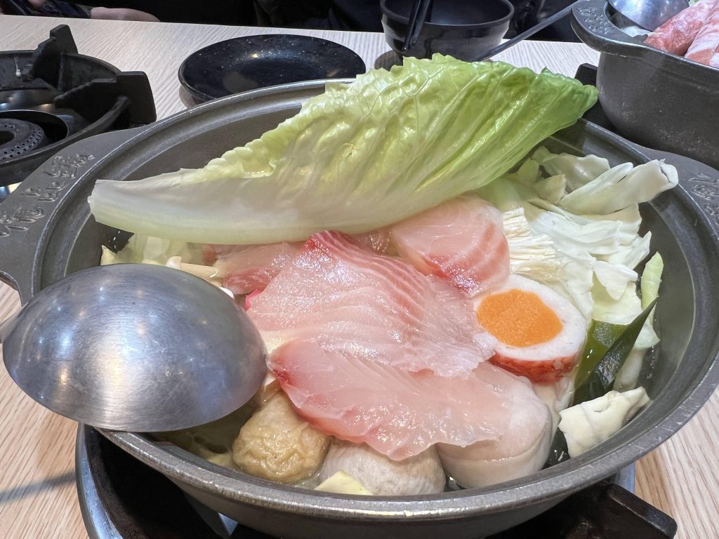 億品鍋-中壢環中旗艦店-柴魚昆布鍋(改魚肉)